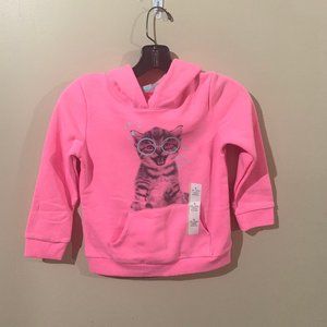 *NWT* kids pink kitten sweater